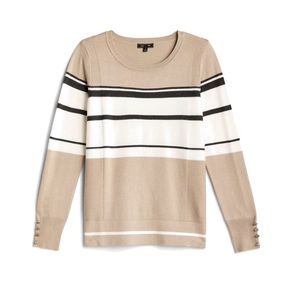 Elsie side ribbed sweater size M